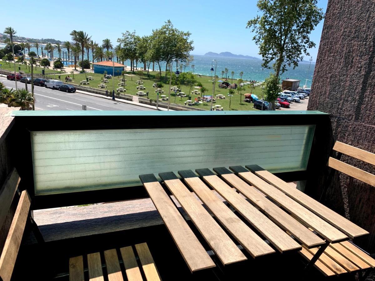 Apartamentos En Playa De Samil Primera Linea De Playa Pe Na Areia 비고 외부 사진